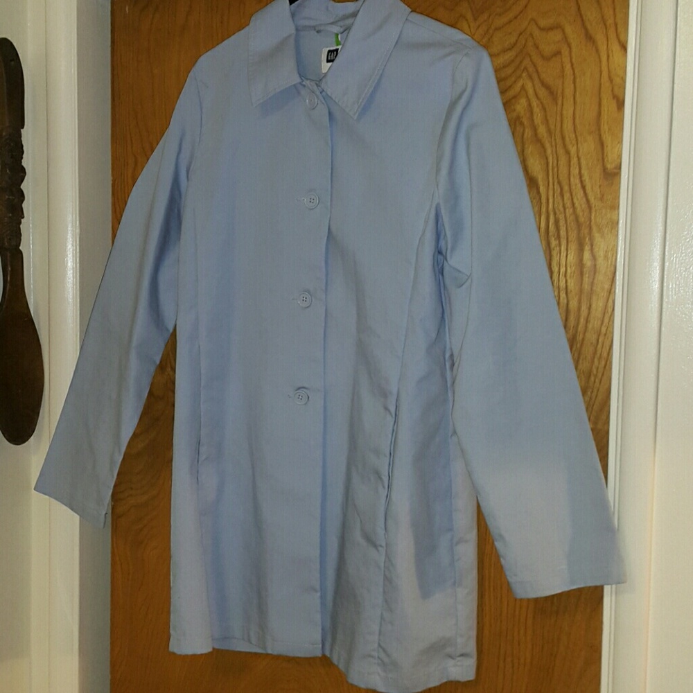 Baby Blue over coat